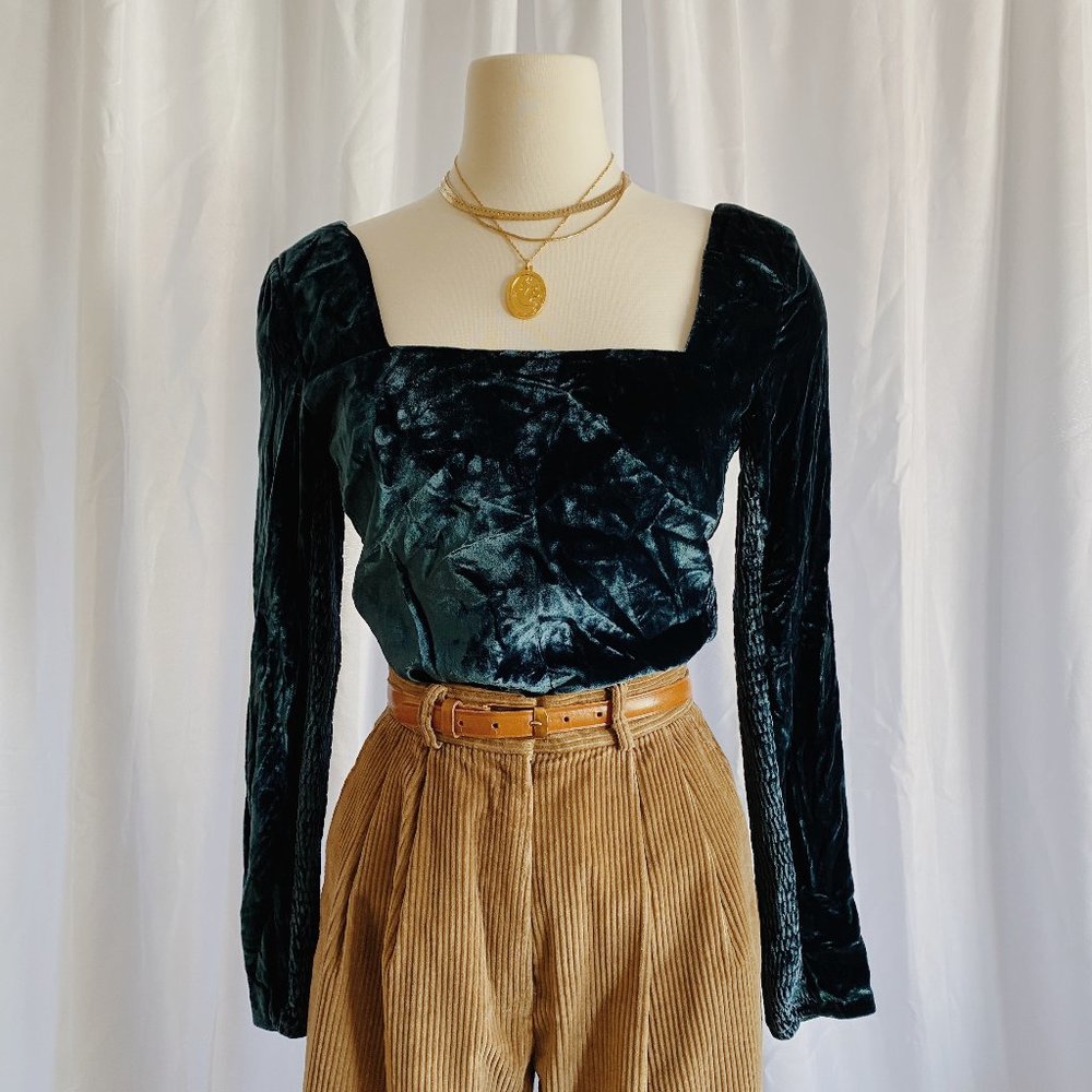 Velvet Rebecca Taylor Square Neck Top